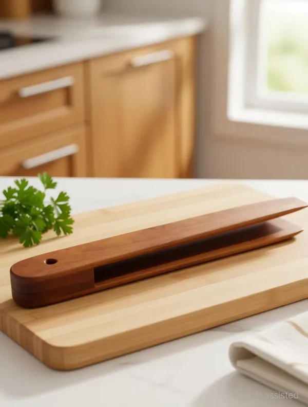 Teak_Wood_Kitchen_Brown_Kitchen_Tong