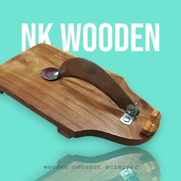 Wood_Traditional_Manual_Coconut_Scraper