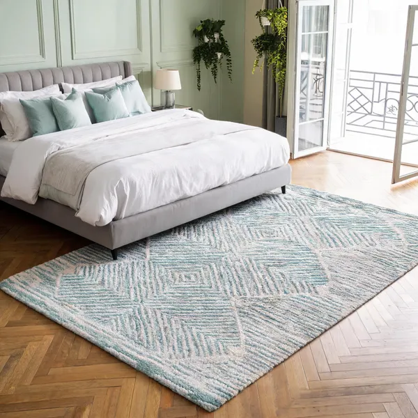 Cloud_Blue_95%_Wool,_5%_Cotton_Rug_For_Indoor