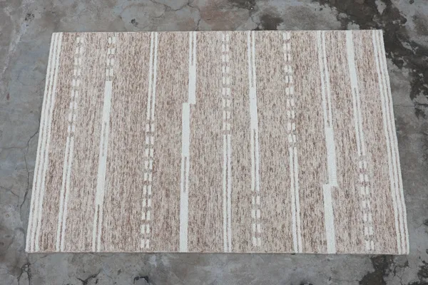 Beige_Woven_Textured_Striped_Area_Rug