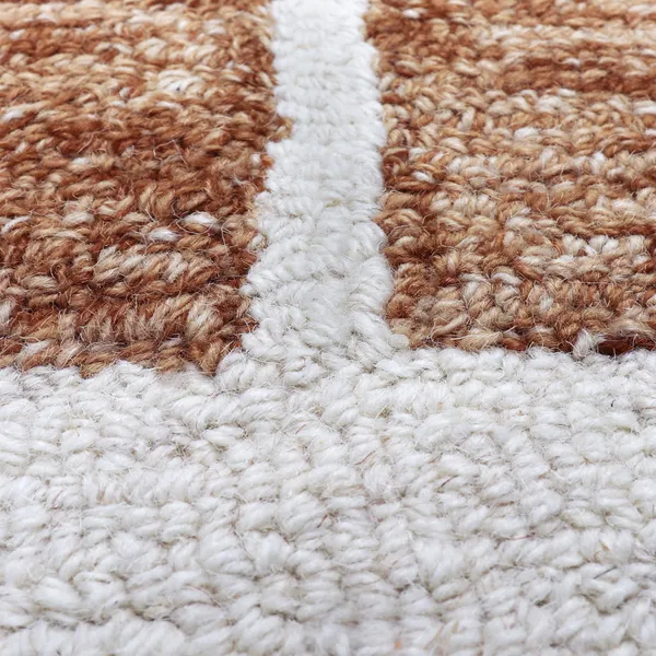 Geometric_Brown_Grid_Area_Rug