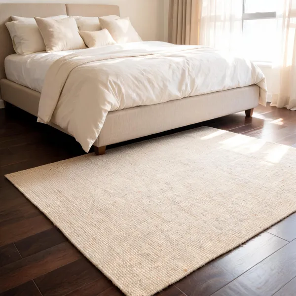 Camel_95%_Jute,_5%_Cotton_Rug_For_Indoor