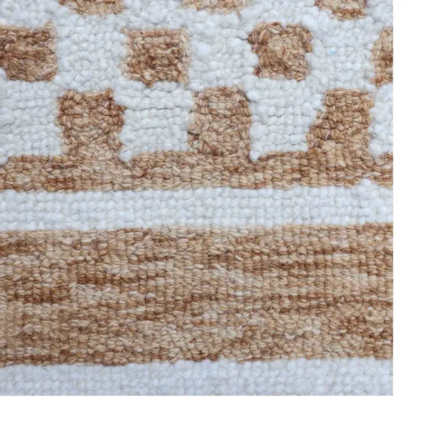 Desert_Lattice_Brown_Hand_Tufted_Wool_Rug