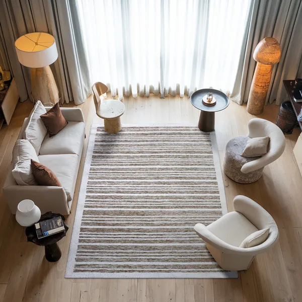 Textile_Modern_Striped_Beige_Grey_Area_Rug