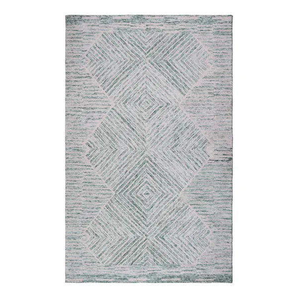 Mint_Cream_Tufted_Abstract_Pattern_Area_Rug