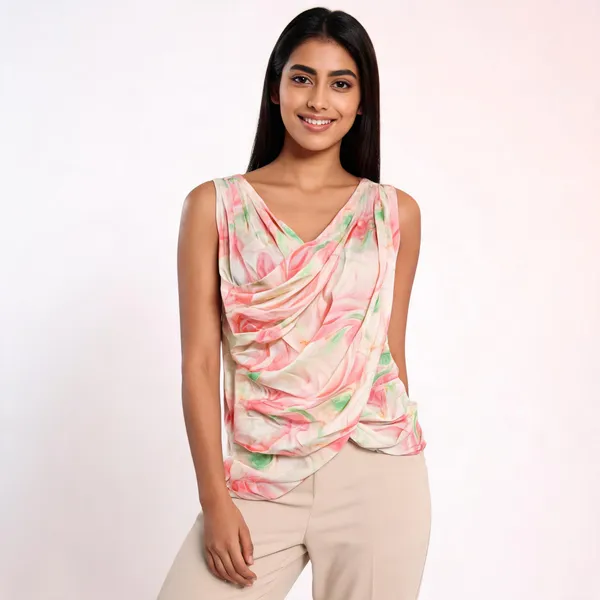 Multicolor_Muslin_Draped_Sleeveless_Jumpsuit_For_Women