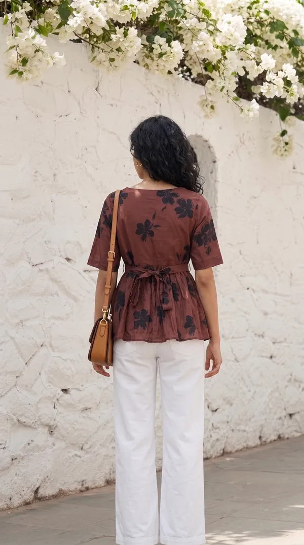 Maroon_Muslin_Fit_And_Flare_Floral_Print_Dress_For_Women