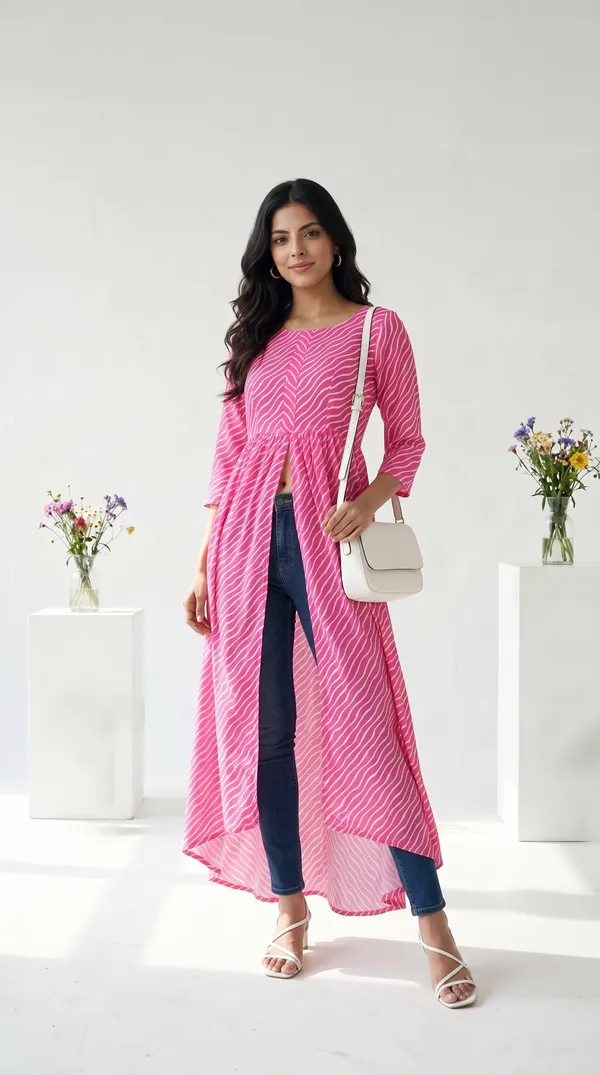 Pink_Muslin_Flared_Maxi_Dress_For_Women