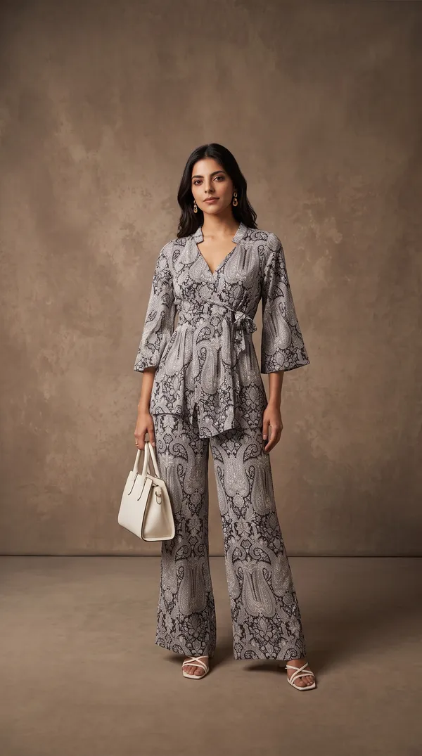 Black_White_Muslin_Flared_Paisley_Print_Jumpsuit_For_Women