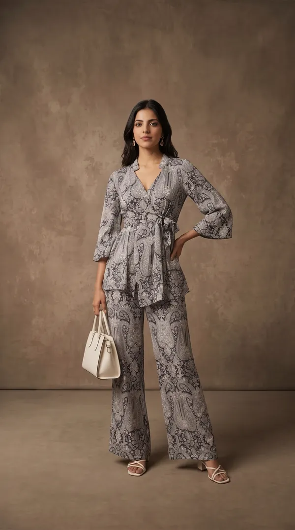 Black_White_Muslin_Flared_Paisley_Print_Jumpsuit_For_Women