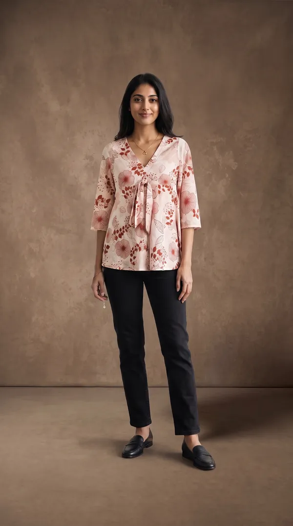 Pink_Muslin_Relaxed_Fit_Floral_Print_Tunic_For_Women