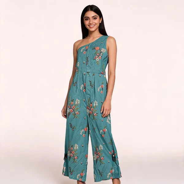 Blue_Rayon_Wide_Leg_Floral_Print_Jumpsuit_For_Women