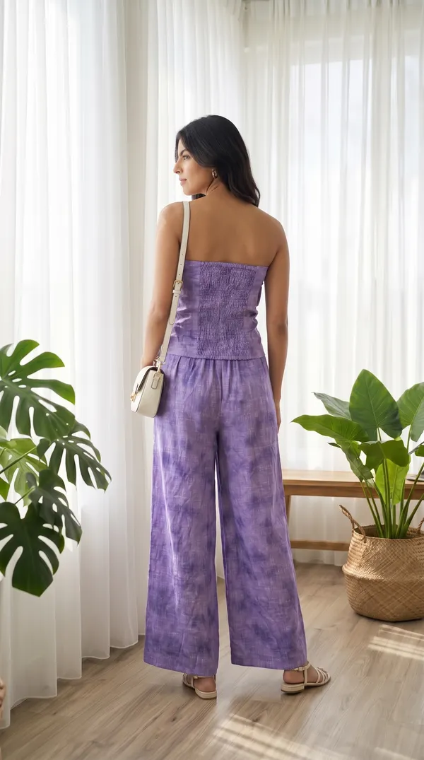 Purple_Linen_Cotton_Strapless_Wide_Leg_Jumpsuit_For_Women