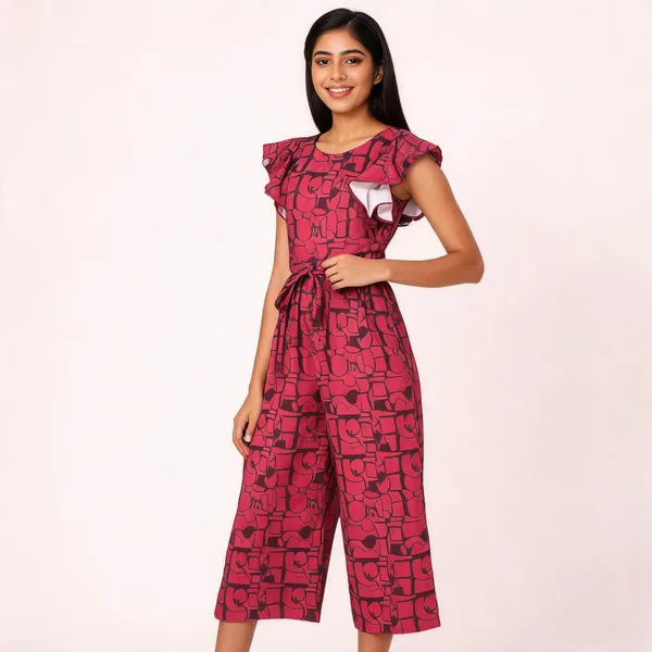 Pink_Rayon_Wide_Leg_Printed_Jumpsuit_For_Women