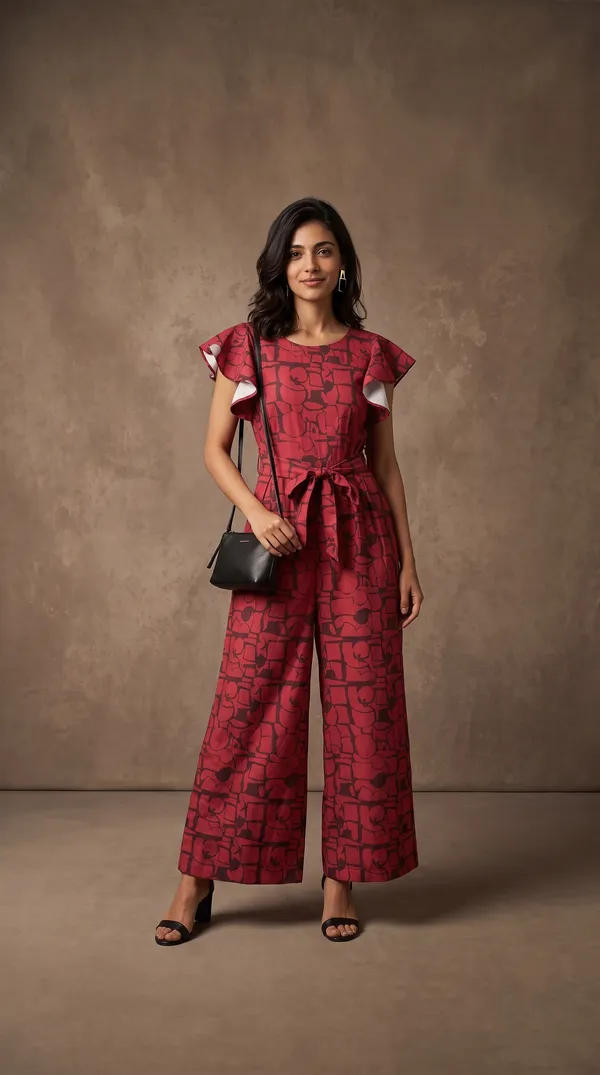 Pink_Rayon_Wide_Leg_Printed_Jumpsuit_For_Women