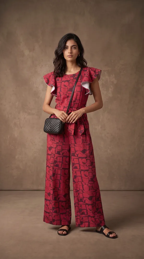 Pink_Rayon_Wide_Leg_Printed_Jumpsuit_For_Women
