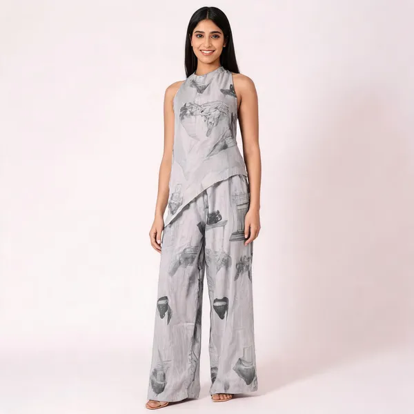 Grey_Muslin_Wide_Leg_Printed_Co_Ord_Set_For_Women