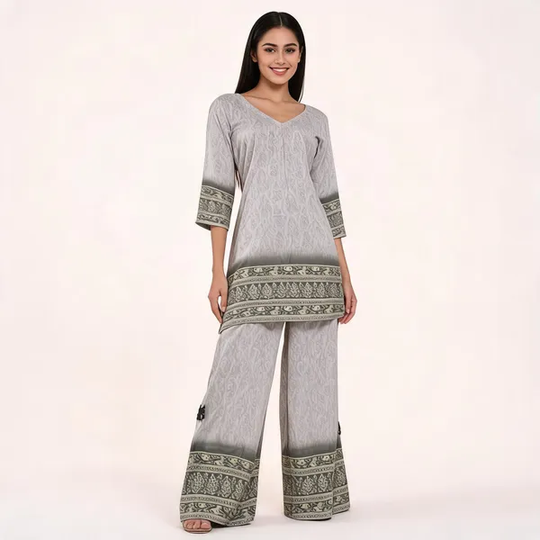Grey_Linen_Cotton_Straight_Fit_Printed_Kurta_Set_For_Women