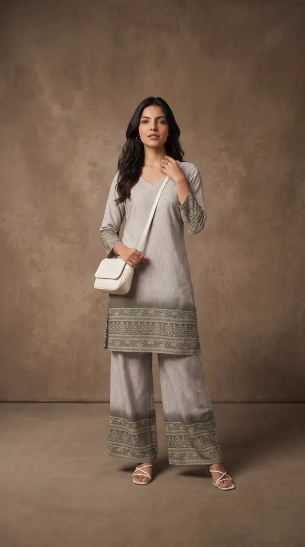Grey_Linen_Cotton_Straight_Fit_Printed_Kurta_Set_For_Women