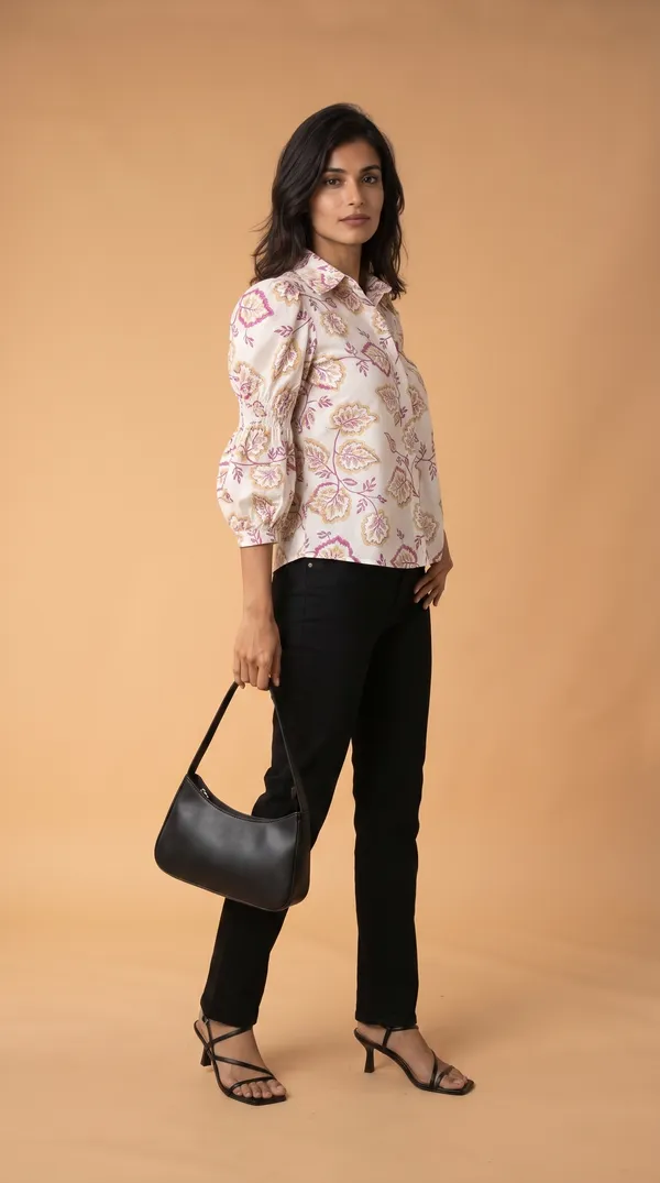 Cream_Muslin_Relaxed_Fit_Floral_Print_Top_For_Women