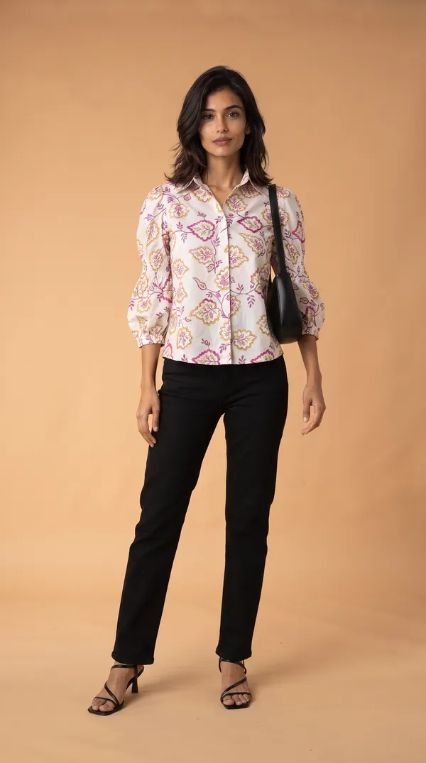 Cream_Muslin_Relaxed_Fit_Floral_Print_Top_For_Women