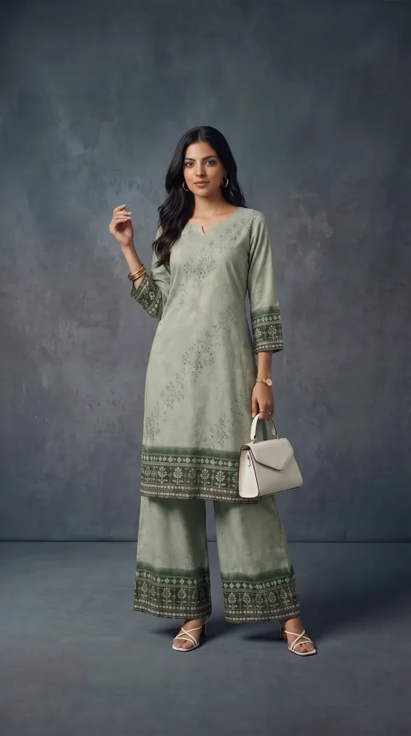 Sage_Green_Linen_Cotton_Straight_Kurta_Set_For_Women
