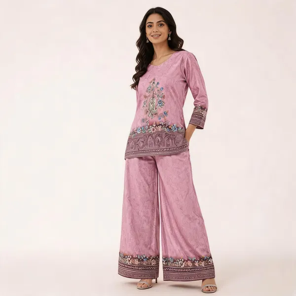 Pink_Linen_Cotton_Printed_Straight_Kurta_Palazzo_Set_For_Women