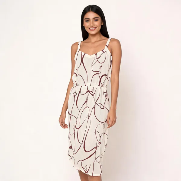 Ivory_Cotton_Abstract_Print_Sleeveless_Midi_Dress_For_Women