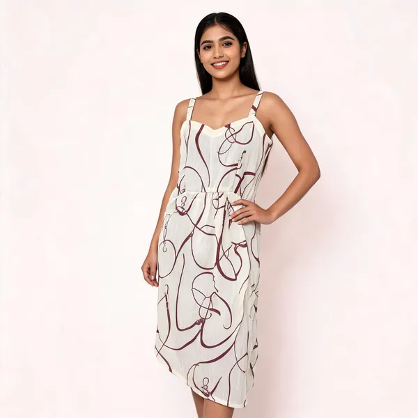 Ivory_Cotton_Abstract_Print_Sleeveless_Midi_Dress_For_Women