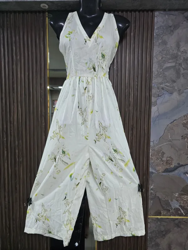 White_Floral_Wide_Leg_Jumpsuit_for_Women