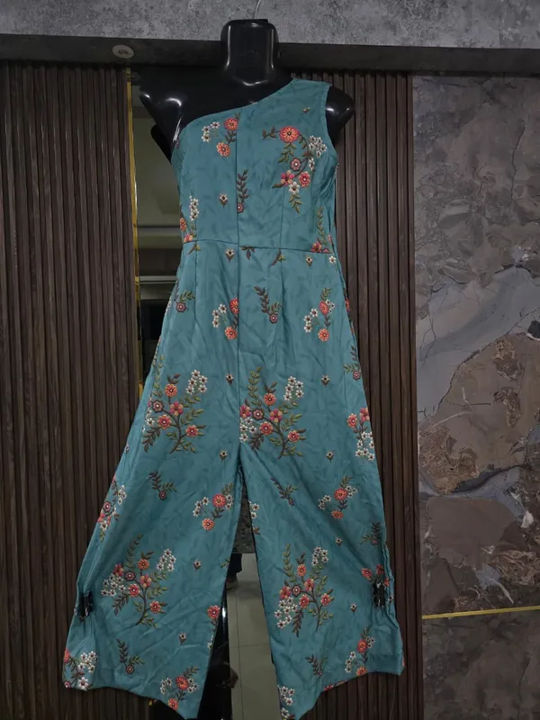 Blue_Floral_Wide_Leg_Jumpsuit_for_Women