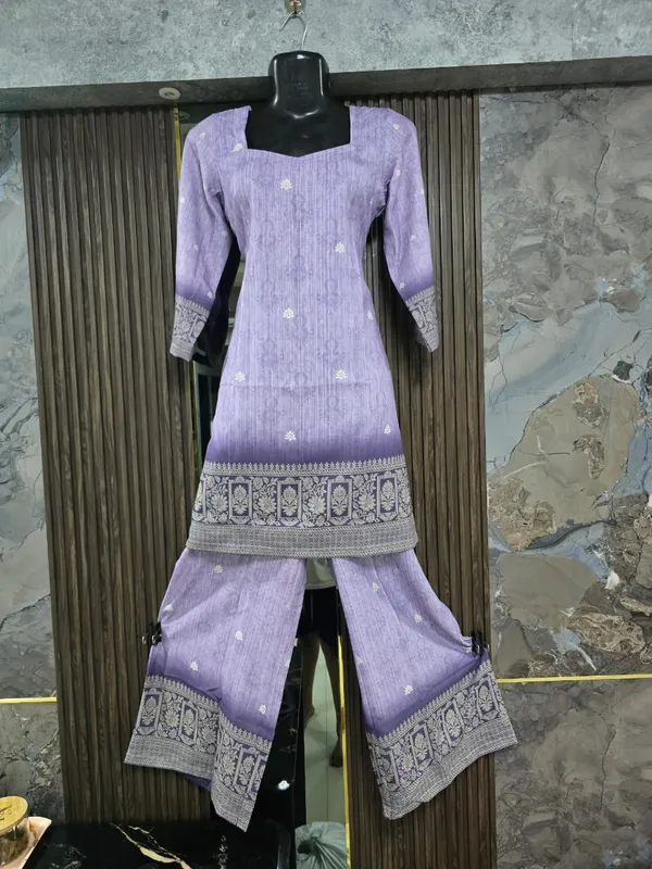 Lavender_Printed_Kurta_Palazzo_Set_for_Women