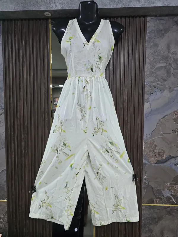 White_Floral_Wide_Leg_Jumpsuit_for_Women