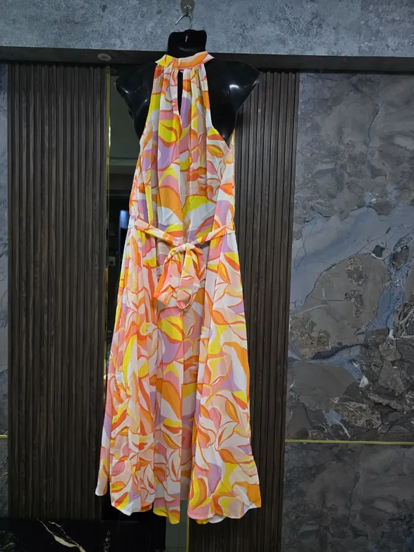 Multicolor_Printed_Halter_Neck_Maxi_Dress_for_Women
