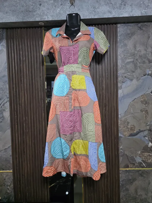 Multicolor_Printed_Belted_Midi_Dress_for_Women