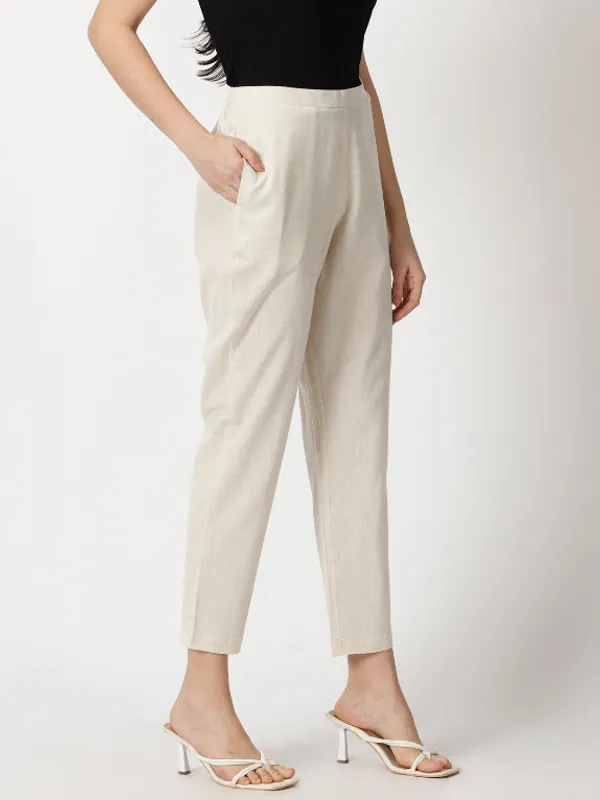 Natural_Cotton_Flax_Straight_Fit_Slip-on_Trouser