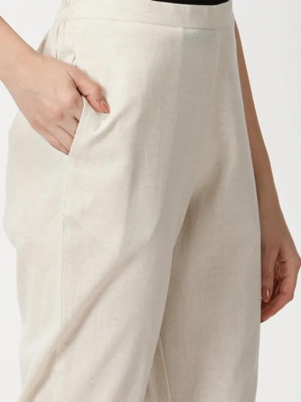 Natural_Cotton_Flax_Straight_Fit_Slip-on_Trouser