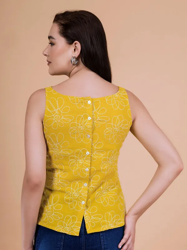 Tuscany_Yellow_Daisy_Doodle_Embroidered_Top
