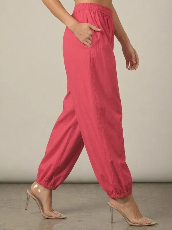 Coral_Cotton_Linen_Piping_Hem_Palazzo_with_Pocket
