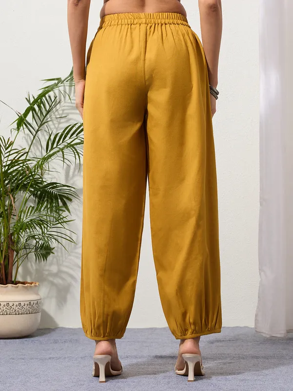 Mustard_Cotton_Linen_Piping_Hem_Palazzo_with_Pocket
