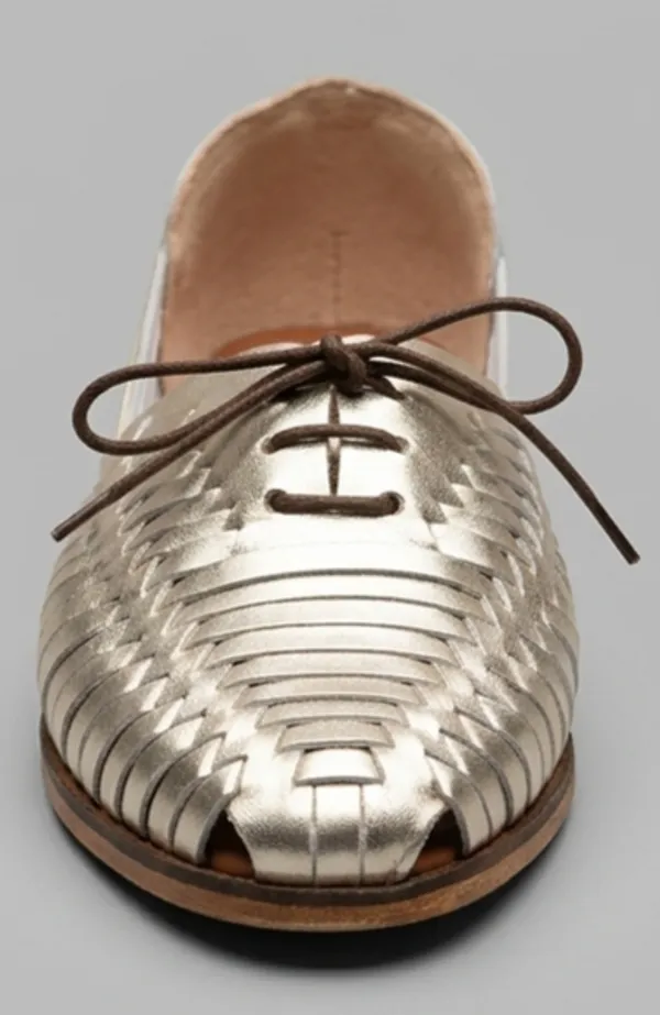 Silver_Woven_Lace_Up_Flat_Sandals_for_Men