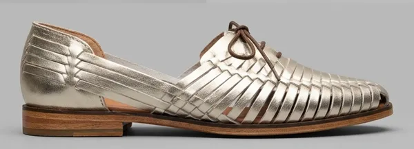 Silver_Woven_Lace_Up_Flat_Sandals_for_Men