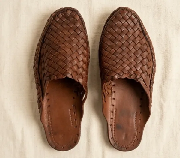 Brown_Woven_Slip-On_Mules_for_Men