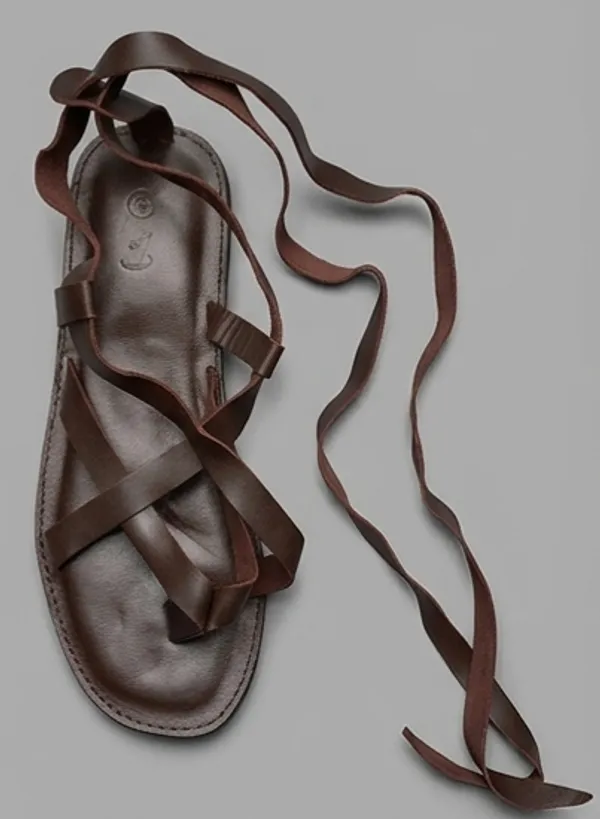 Brown_Strappy_Flat_Sandals_for_Men