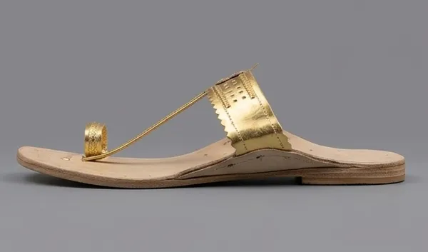 Gold_Embellished_Flat_Sandals_for_Woman