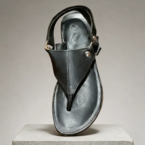Black_Leather_Toe_Ring_Sandals__For_Unisex