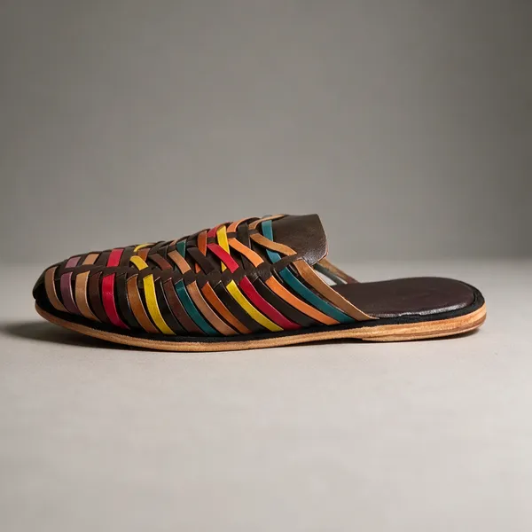Multicolour_Woven_Flat_Jutti__For_Men