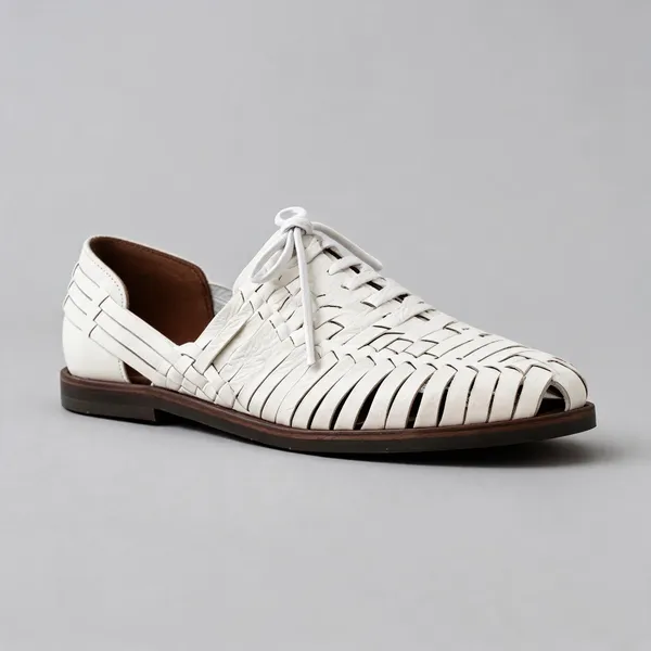 White_Woven_Casual_Shoes_For_Woman