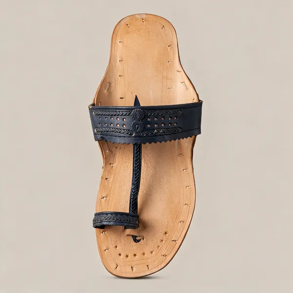 Black_Leather_Traditional_Sandals__For_Women