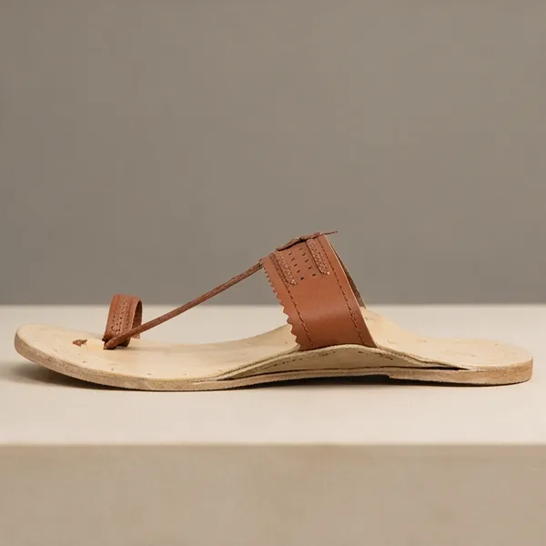 Tan_Leather_Ethnic_Sandals__For_Women